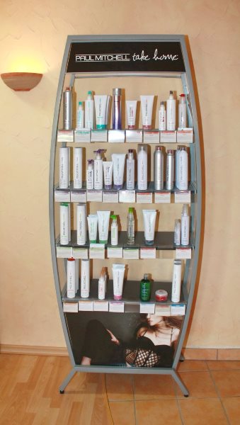 Bild von den Pflegeprdukten der Marke Paul Mitchell